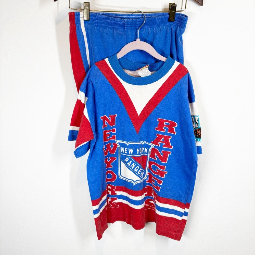 Vintage New York Rangers Single Stitch Set